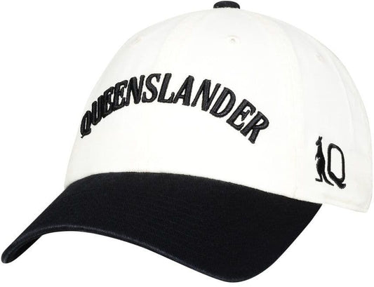 QLD Maroons 2025 Ivory/Black Ballpark Cap