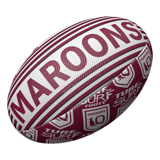 QLD Maroons 2026 NRL Turf to Surf Size 3 Football