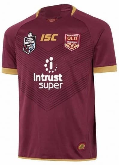 QLD Maroons State of Origin Mens On Field Jersey