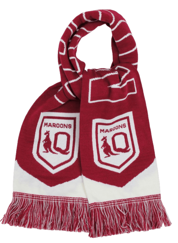 QLD Maroons State of Origin Keyline Scarf