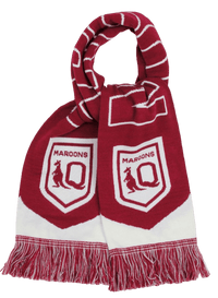 QLD Maroons State of Origin Keyline Scarf