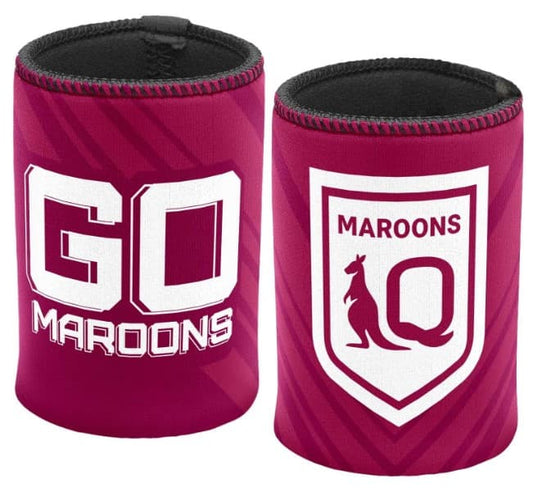 QLD Maroons State of Origin Logo Can Cooler
