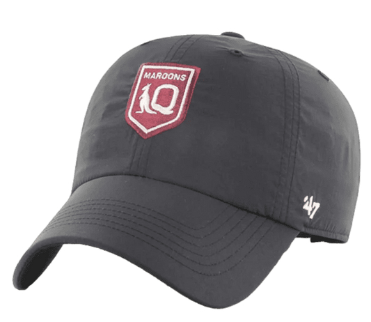 QLD Maroons Black Players Training 47 Clean Up Cap
