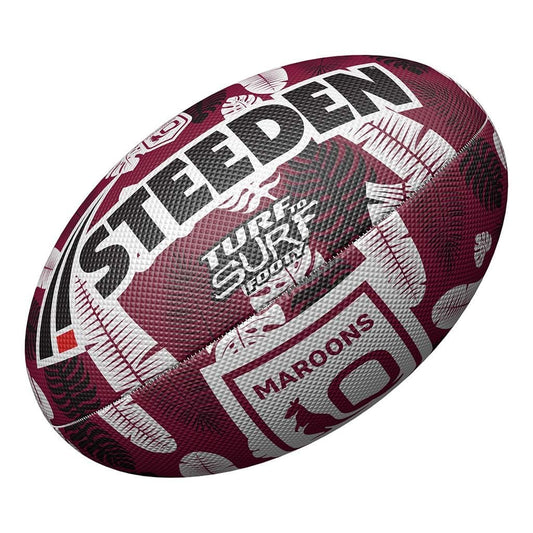 QLD Maroons State of Origin Turf to Surf Size 3 Football