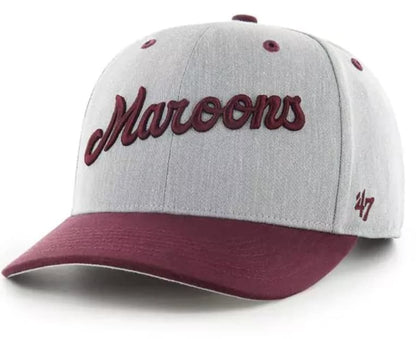 QLD Maroons State of Origin Grey 47 Fly Out Midfield Cap