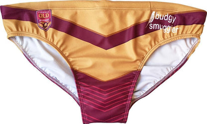 QLD Maroons State of Origin Mens Budgy Smuggler Swimmers