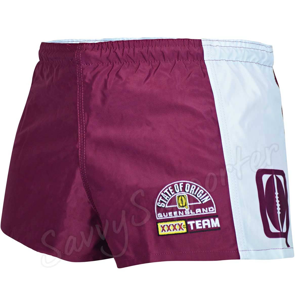 QLD Maroons State of Origin Mens Hero Footy Shorts