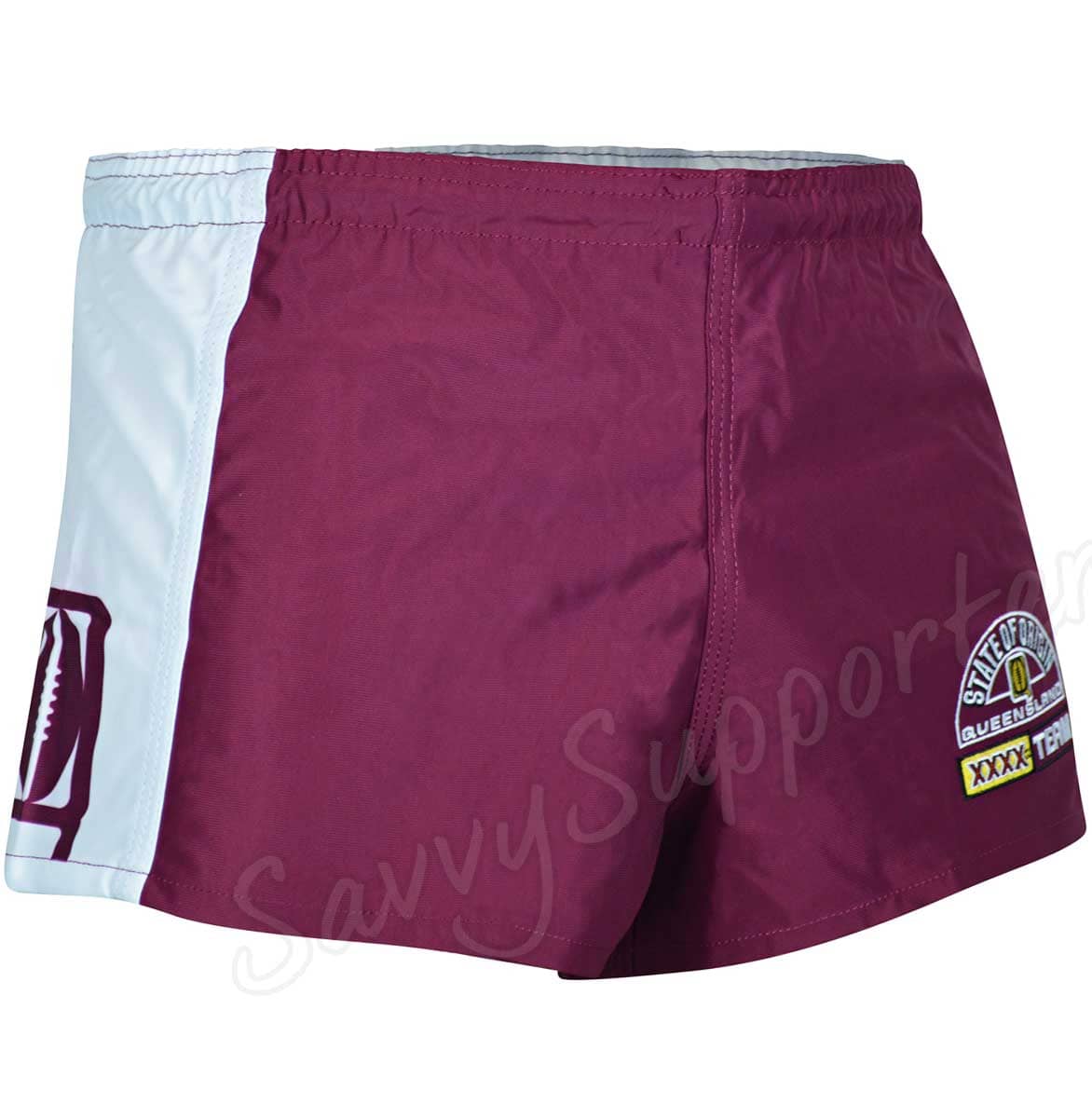 QLD Maroons State of Origin Mens Hero Footy Shorts