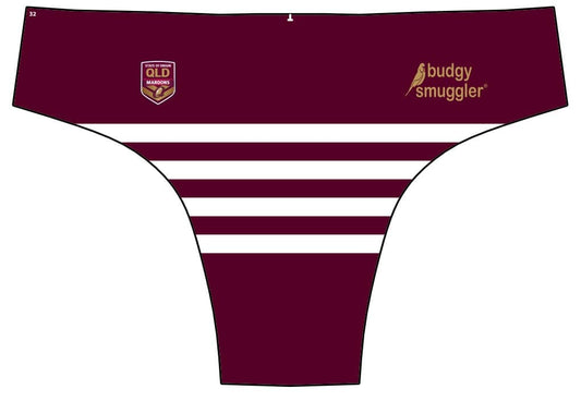 QLD Maroons State of Origin Mens Budgy Smuggler Swimmers