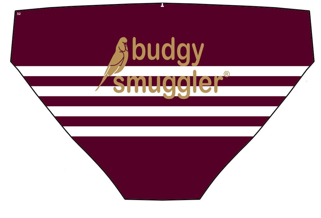 QLD Maroons State of Origin Mens Budgy Smuggler Swimmers