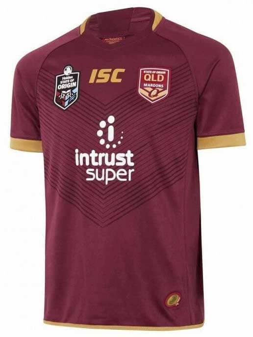 QLD Maroons State of Origin On Field Ladies Jersey