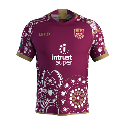 Queensland Maroons State of Origin Mens Indigenous Jersey
