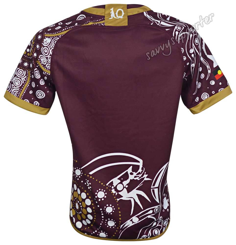 Queensland Maroons State of Origin Mens Indigenous Jersey