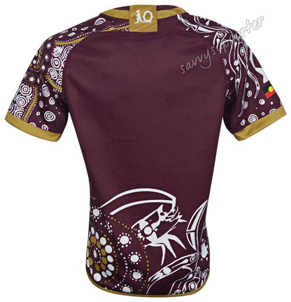 Queensland Maroons State of Origin Mens Indigenous Jersey