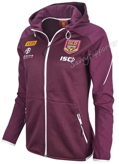 QLD Maroons State of Origin Ladies Tech Pro Hoody