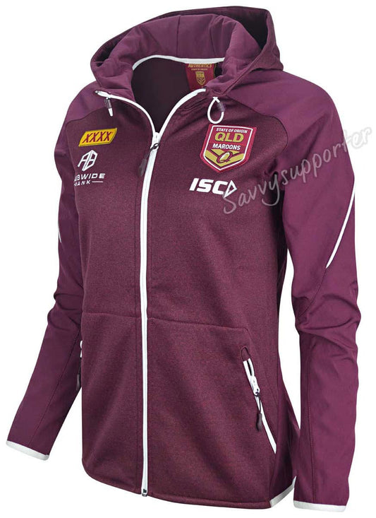 QLD Maroons State of Origin Ladies Tech Pro Hoody