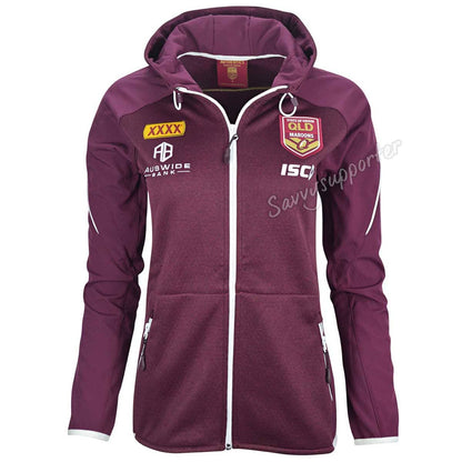QLD Maroons State of Origin Ladies Tech Pro Hoody