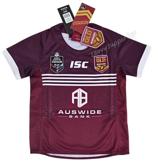 QLD Maroons State of Origin Kids On Field Jersey