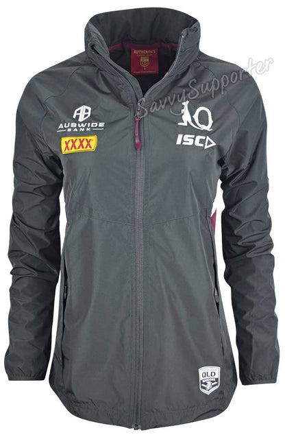 QLD Maroons State of Origin Ladies Wet Weather Jacket
