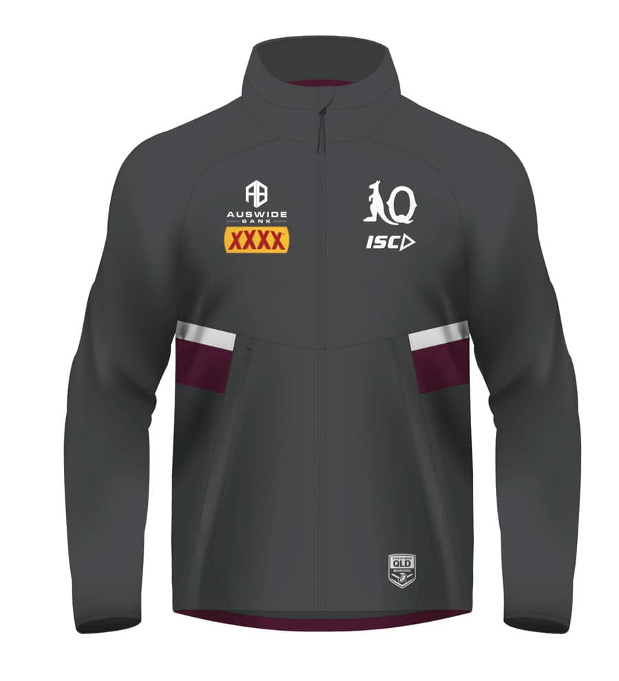 QLD Maroons State of Origin Ladies Wet Weather Jacket