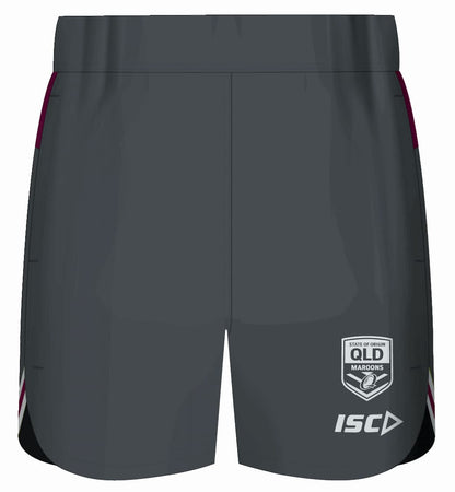 QLD Maroons 2020 State of Origin Kids Training Shorts