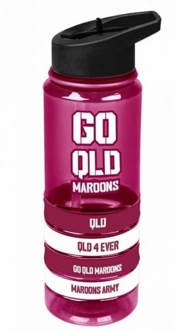 QLD Maroons State of Origin 650ml Tritan Bottle
