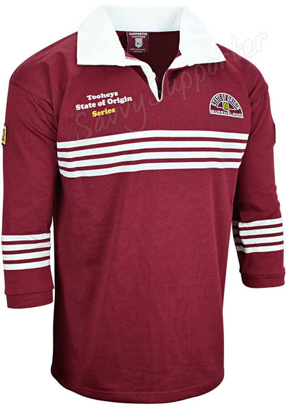 Queensland Maroons State of Origin 1991 Classic Retro Jersey