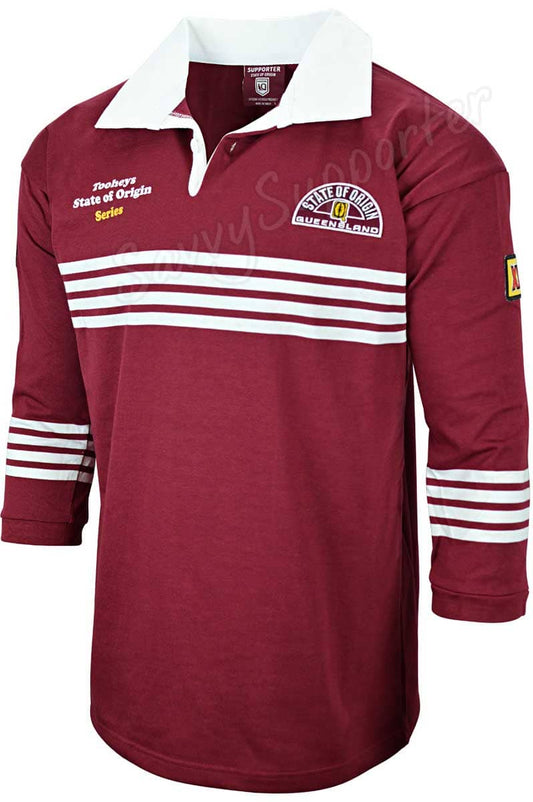 Queensland Maroons State of Origin 1991 Classic Retro Jersey