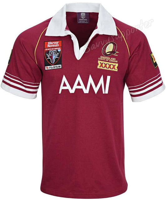QLD Maroons 2006 Mens State of Origin Retro Jersey