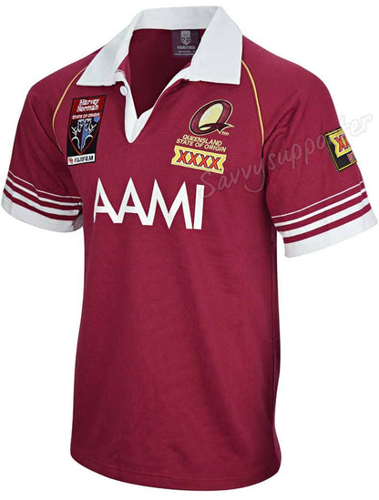 QLD Maroons 2006 Mens State of Origin Retro Jersey