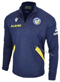 Parramatta Eels 2023 NRL Mens 1/4 Zip Training Top
