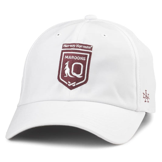 QLD Maroons 2024 State of Origin White Players Drifter Reflector Cap
