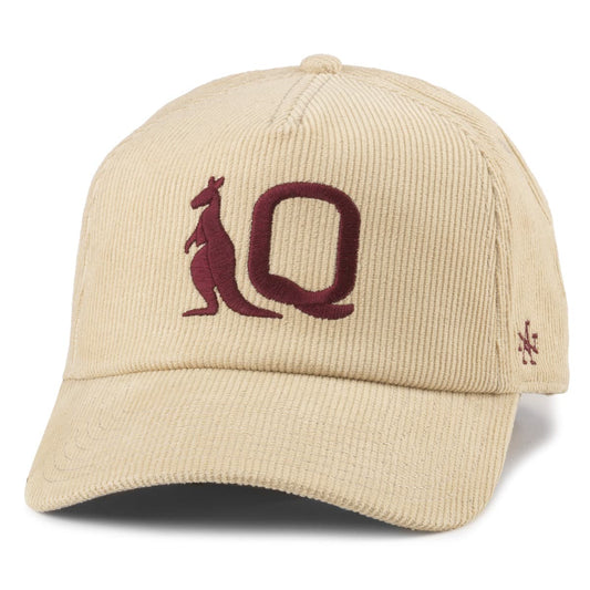 QLD Maroons 2024 State of Origin Khaki Corduroy Cap