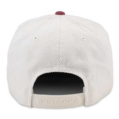 QLD Maroons 2024 State of Origin Ivory/Maroon Retro Corduroy Cap