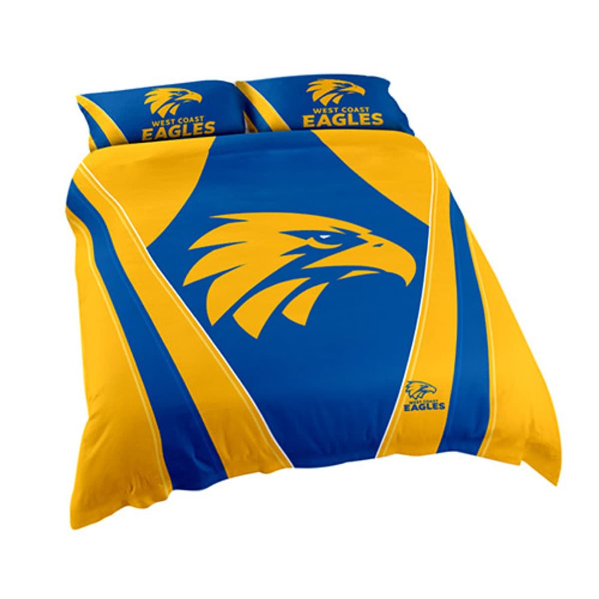 West Coast Eagles Logo AFL Quilt Cover Set