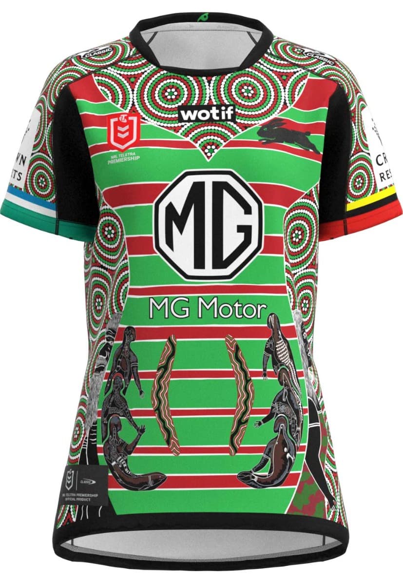 South Sydney Rabbitohs 2023 NRL Ladies Indigenous Jersey