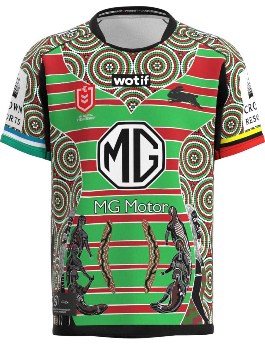 South Sydney Rabbitohs 2023 NRL Mens Indigenous Jersey