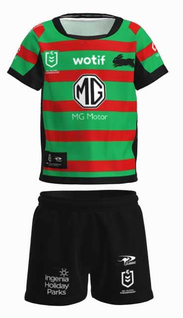 South Sydney Rabbitohs Toddler Home Jersey + Short Set