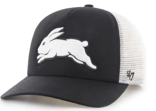 South Sydney Rabbitohs NRL Youth Black Barlow 47 Captains Cap