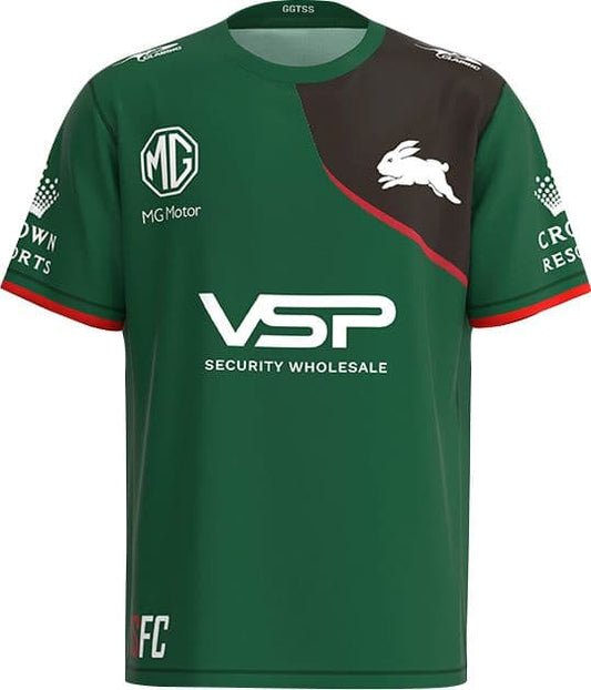 South Sydney Rabbitohs 2023 NRL Green Training Shirt