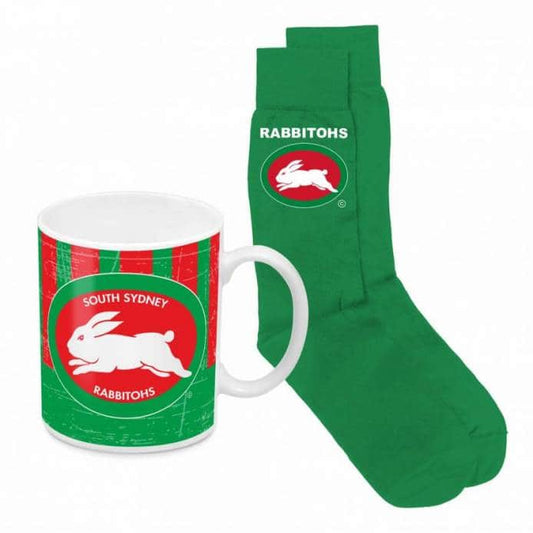 South Sydney Rabbitohs NRL Heritage Mug + Sock Pack