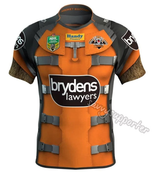 Wests Tigers NRL Ladies Marvel Rocket Jersey