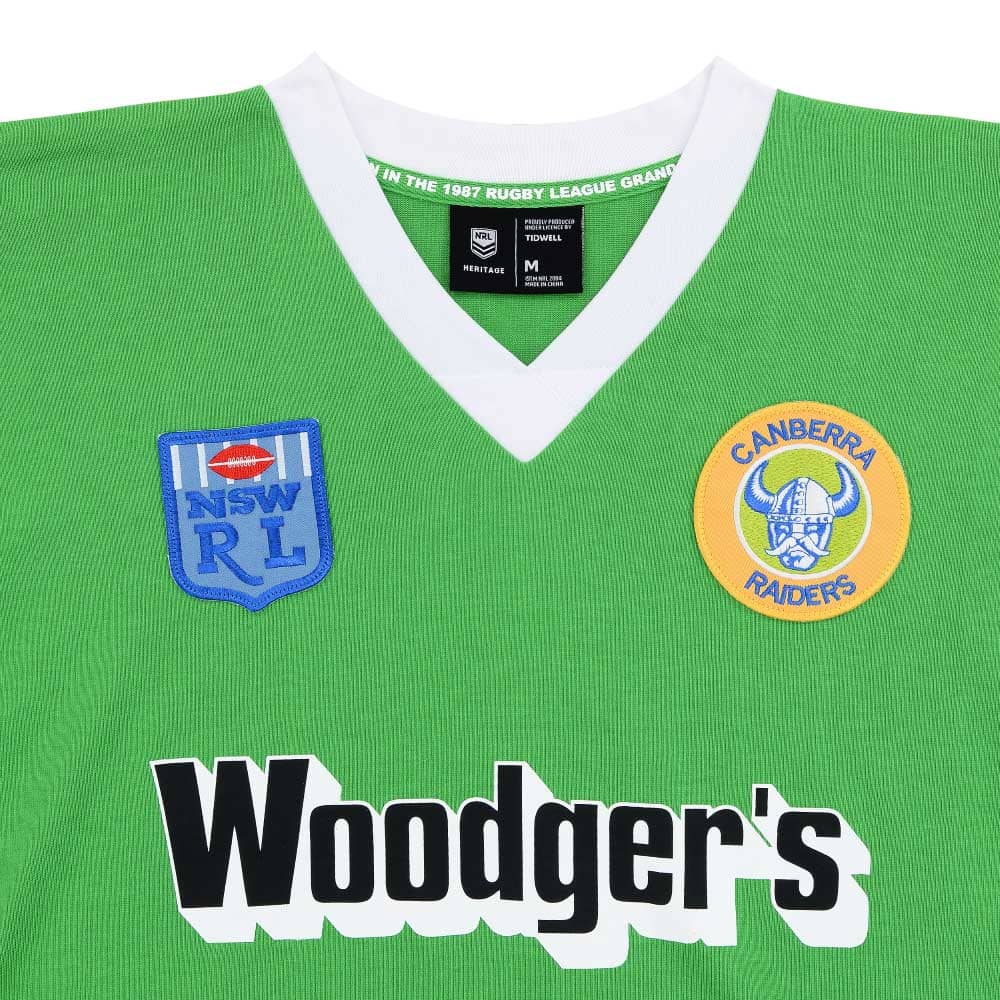 Canberra Raiders 1989 NRL Mens Grand Final Retro Jersey