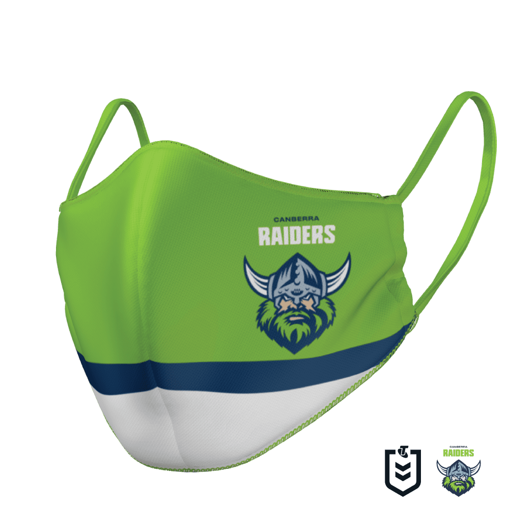 Canberra Raiders NRL Reversible Face Mask