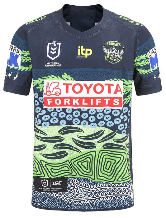 Canberra Raiders NRL Mens Indigenous Jersey
