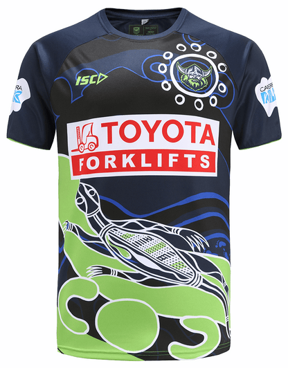Canberra Raiders NRL Mens Indigenous Run Out Tee