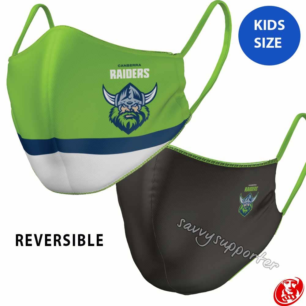 Canberra Raiders NRL Reversible Face Mask