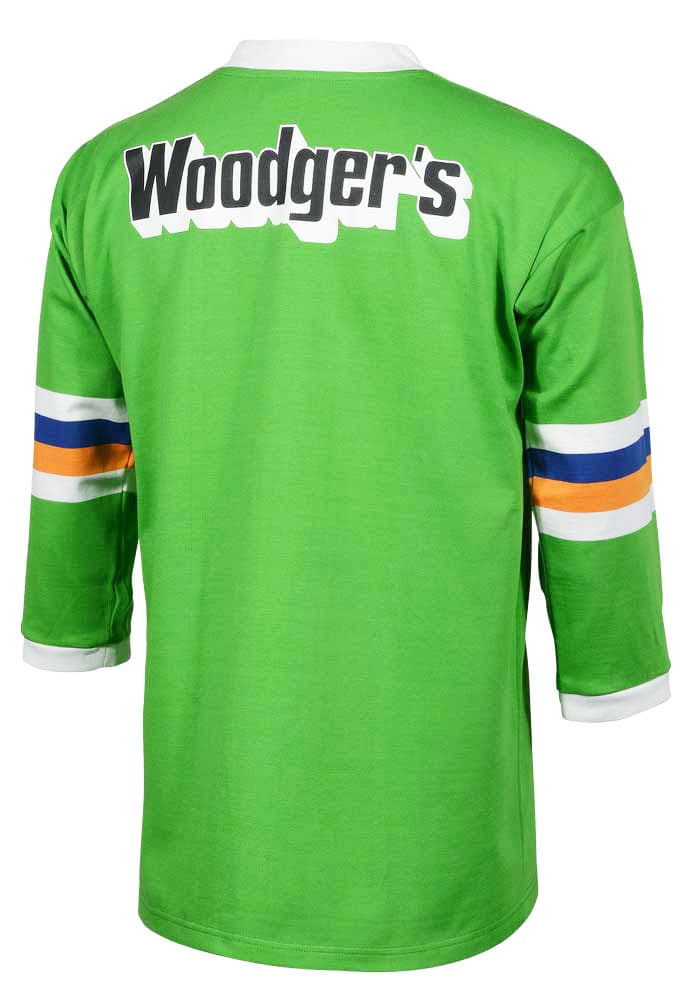 Canberra Raiders NRL 1989 Retro Heritage Woodgers Jersey