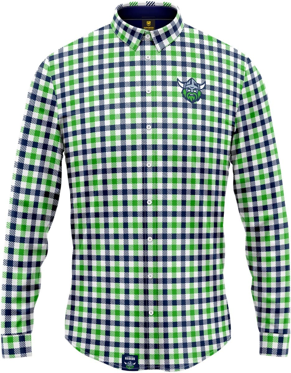 Canberra Raiders NRL Mens Dawson Business Shirt