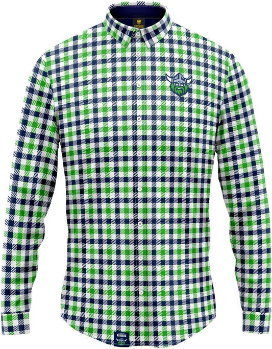 Canberra Raiders NRL Mens Dawson Business Shirt
